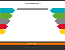 Tablet Screenshot of mkeisenbahnpage.de